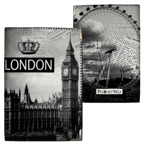Обложка на паспорт London