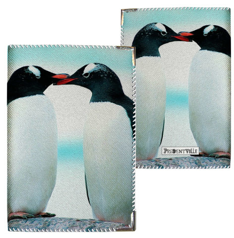 Обложка на паспорт Пингвины