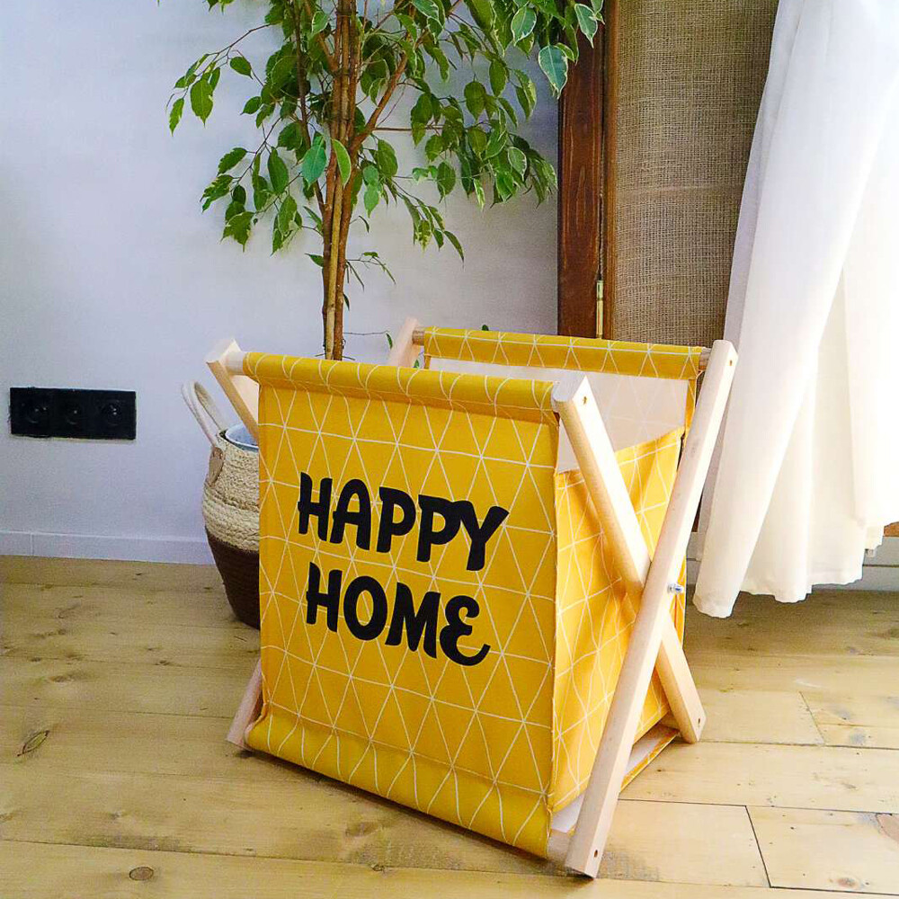 Складная корзина для хранения Happy home