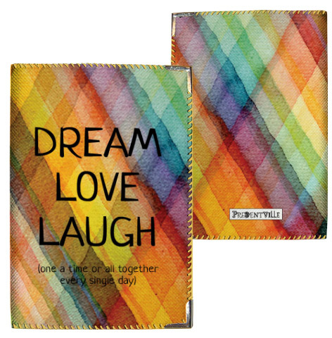 Обложка на паспорт Dream love laugh