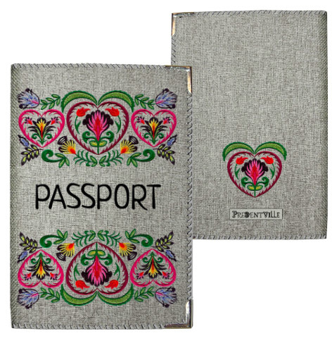 Обложка на паспорт Love