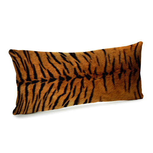 Подушка для дивана (бархат) 50х24 см Окрас тигра