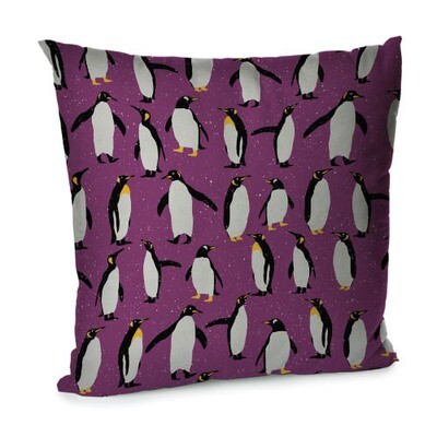 Подушка для дивана 45х45 см Пингвины