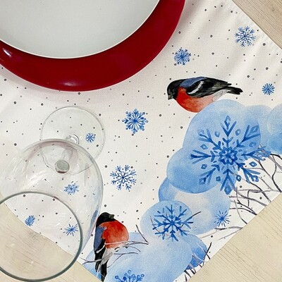 Доріжка на стіл (раннер) Снігурі
