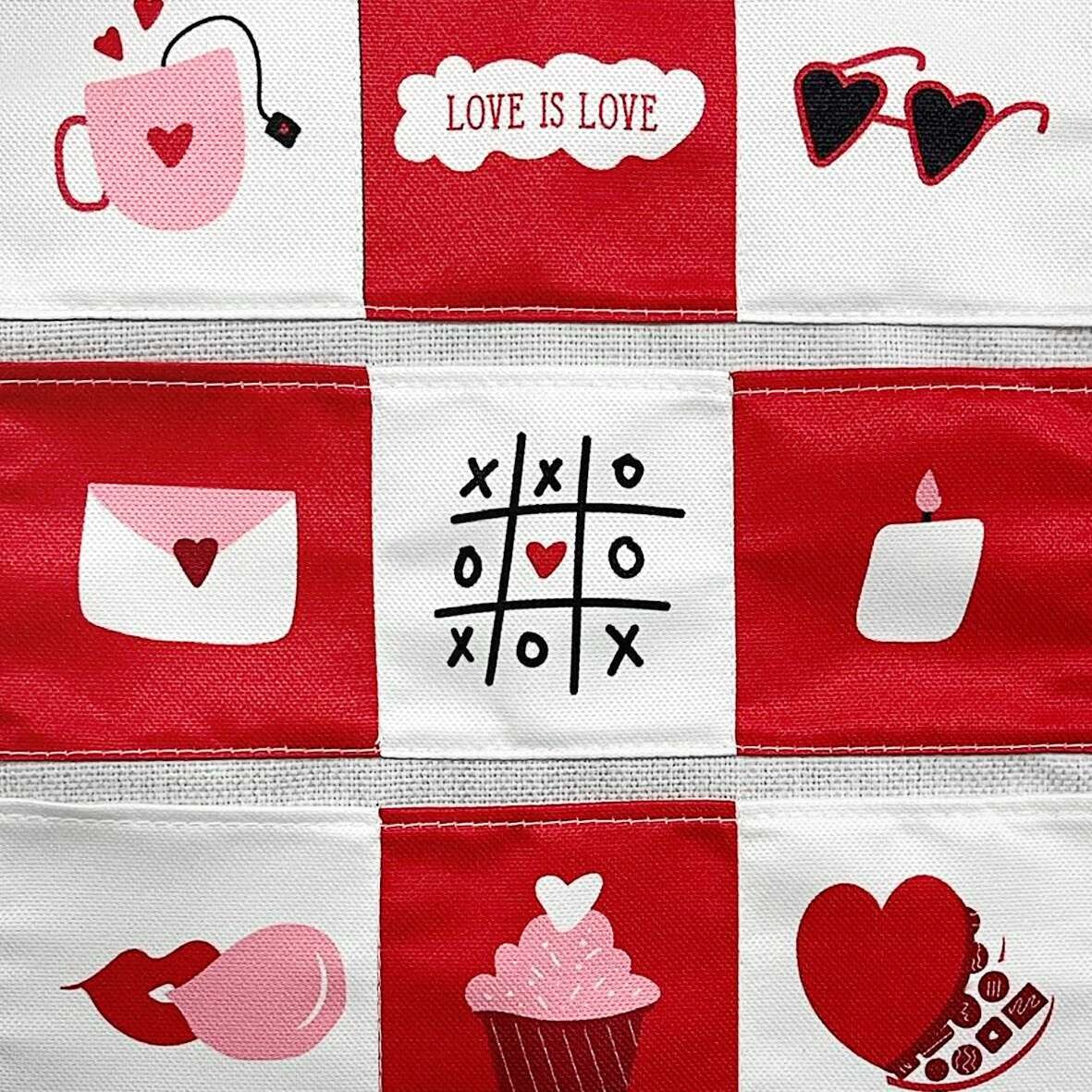 Адвент-календарь для влюбленных с кармашками, комплект с заданиями