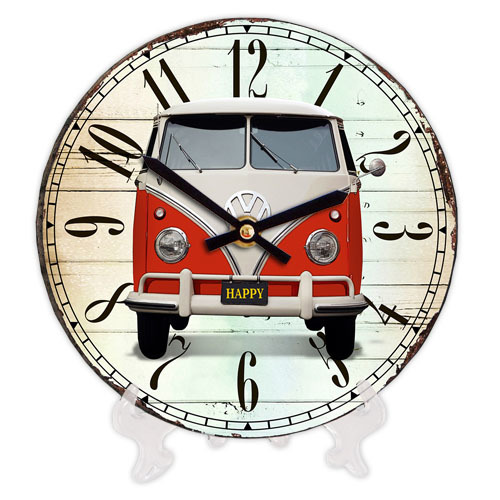 Часы настенные круглые, 18 см Volkswagen