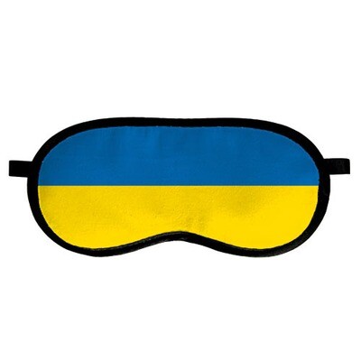Маска для сну Український прапор
