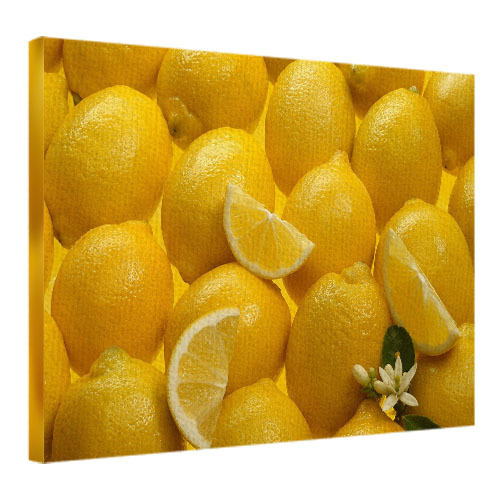 Картина на ткани, 45х65 см Лимоны