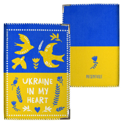 Обложка на паспорт Птицы Ukraine in my heart
