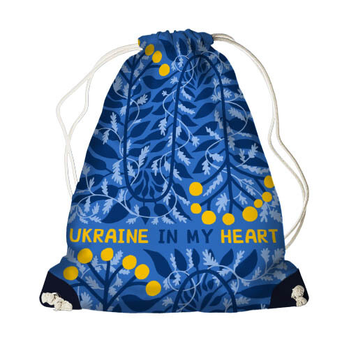 Рюкзак-мешок MINI Ukraine in my heart (Калина)