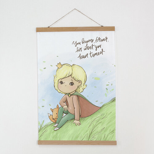 Тканевый постер Маленький принц