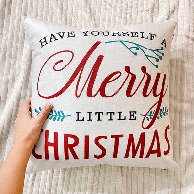 Подушка для дивана 45х45 см Merry Christmas