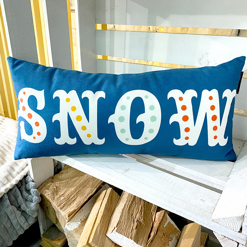 Подушка для дивана (бархат) 50х24 см Snow