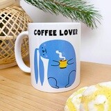 Чашка з принтом  Coffee lover