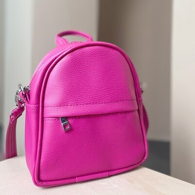 Маленький рюкзак-сумка Rainbow, рожевий