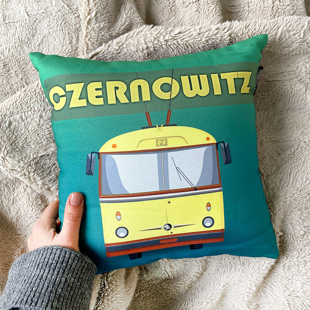 Подушка з принтом 40х40 см Czernowitz