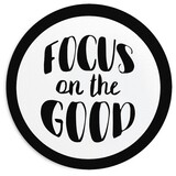 Круглий килимок для мишки Focus on the good