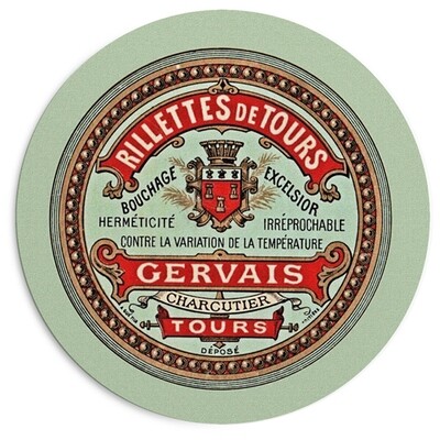 Круглий килимок для мишки Gervais tours