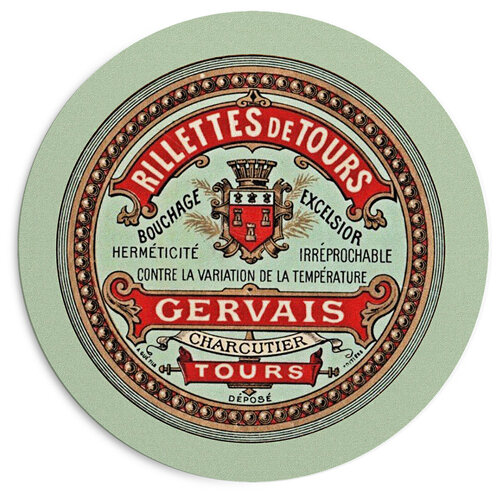 Круглый коврик для мышки Gervais tours
