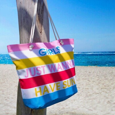 Пляжні сумки з принтом Malibu