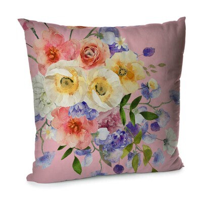 Подушка для дивана 45х45 см Разные цветы