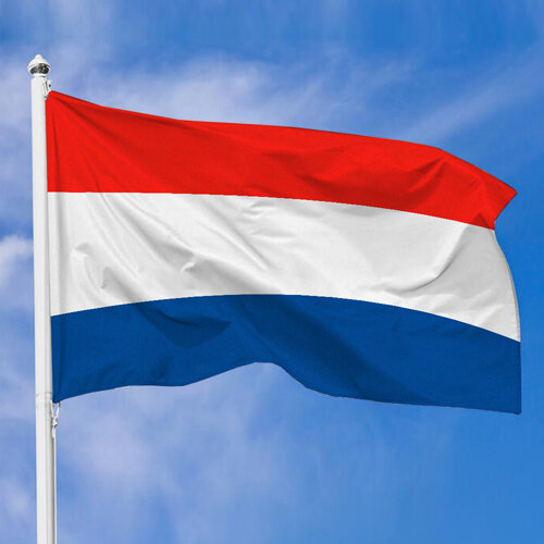 Тканевый флаг Нидерландов, 100х50 см