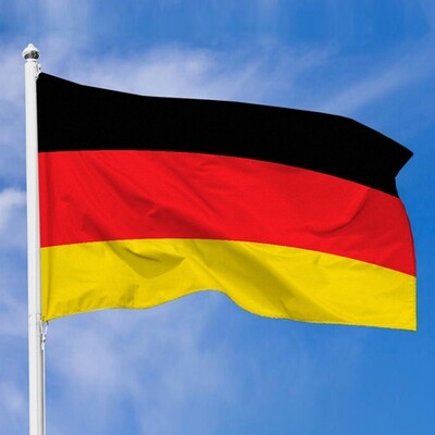 Тканинний прапор Німеччини, 100х50 см