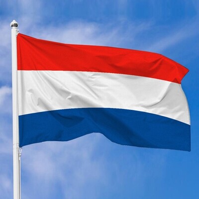 Тканинний прапор Нідерландів, 100х50 см