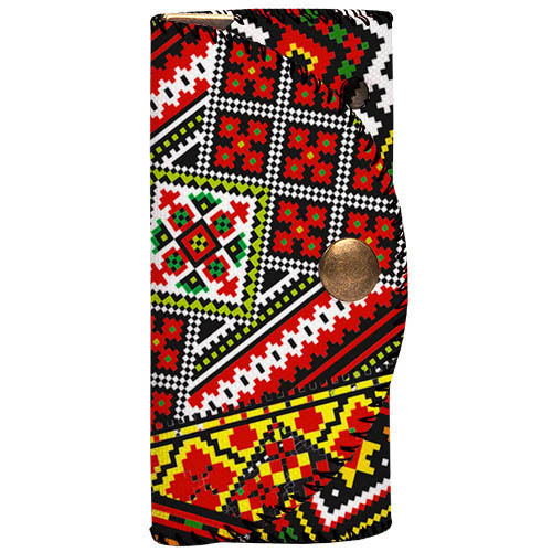 Ключница для сумки (текстиль) Орнамент український