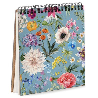 Блокнот Sketchbook (квадрат) Розмаїття квітів