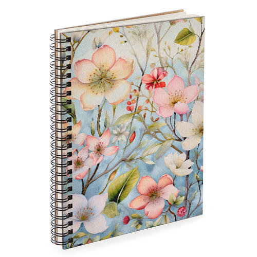 Блокнот Sketchbook (прямокут.) Ніжні квіти