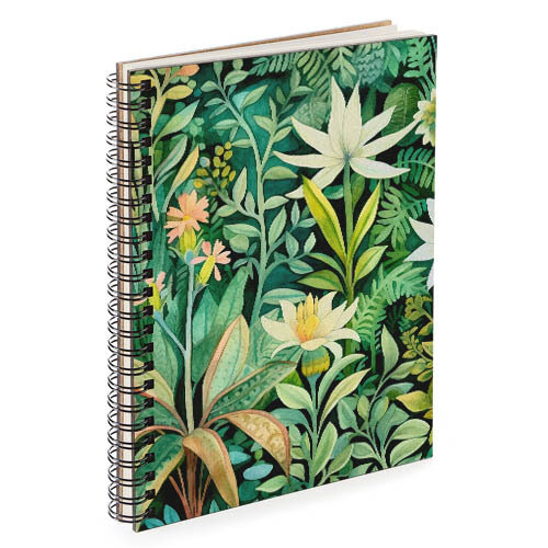 Блокнот Sketchbook (прямоуг.) Цветы и листья