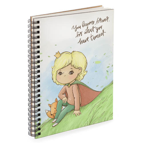 Блокнот Sketchbook (прямокут.) За мотивами Маленького принца
