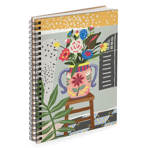 Блокнот Sketchbook (прямоуг.) Ваза с цветами