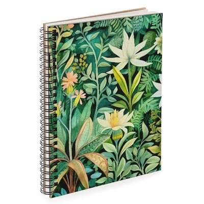 Блокнот Sketchbook (прямокут.) Квіти та листя