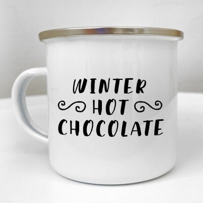 Чашка металева Camper Winter hot chocolate