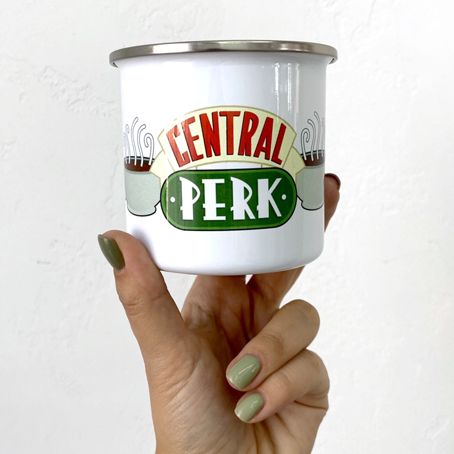 Чашка металева Camper Central perk