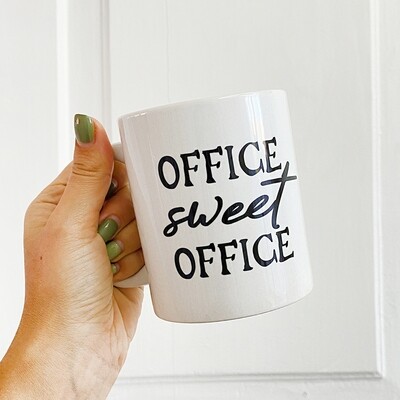 Чашка з принтом Office sweet office