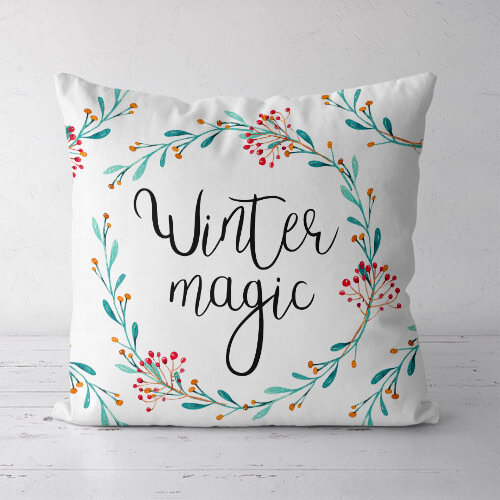 Подушка декоративная (Soft) 45x45 см Winter magic