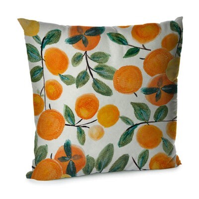 Подушка для дивана 45х45 см Апельсини