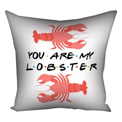 Подушка з принтом 30х30 см You are my lobster
