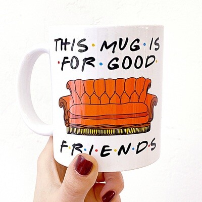Чашка з принтом This mug is for good friends