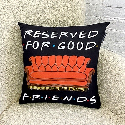 Подушка для дивана 45х45 см Reserved for good friends