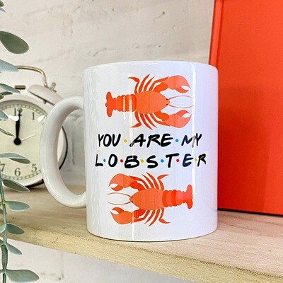 Кружка с принтом You are my lobster
