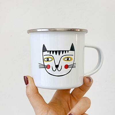 Чашка металева Camper Smelly cat