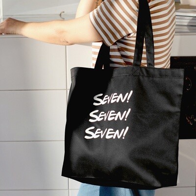 Еко сумка Market MAXI (шопер) Seven! Seven! Seven! (серіал Friends)