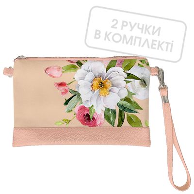 Клатч через плече Квіти