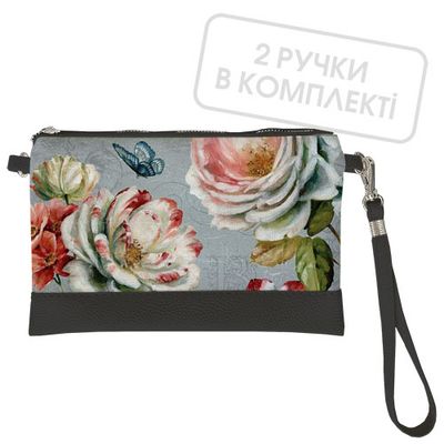 Клатч через плече Ніжні квіти
