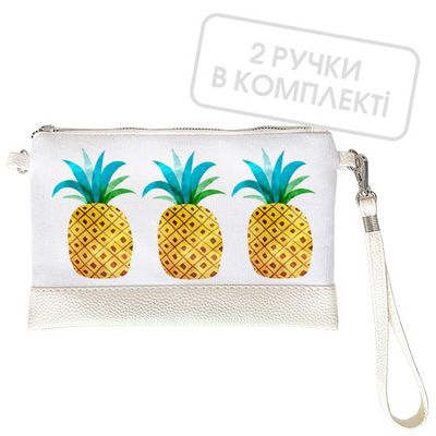 Клатч через плече Тріо ананасів