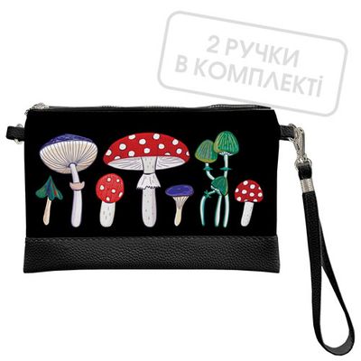 Клатч через плече Мухомори та поганки